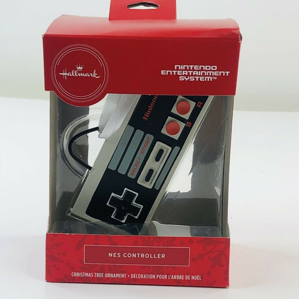 Hallmark Christmas Ornament Nintendo NES Video Game Controller System 2020 NEW